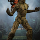 Illustration for article titled Holy cow, Hot Toys Rocket and Groot figures look iincredible/i